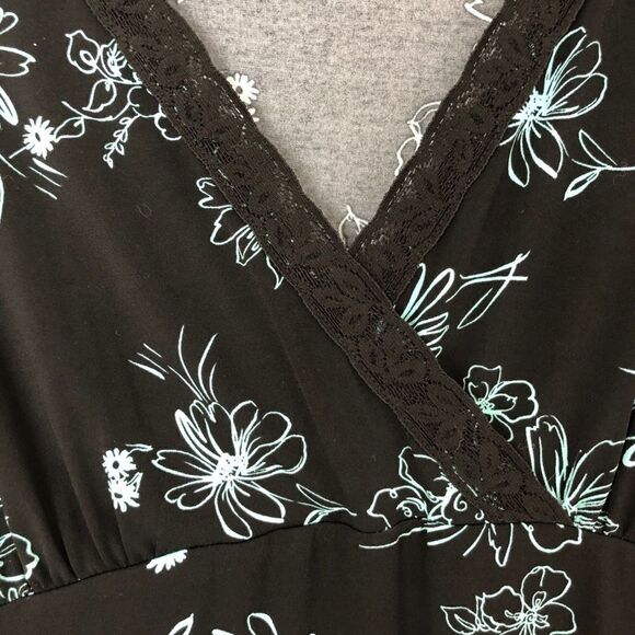 Motherhood Maternity 3/4 Sleeve Floral Dress Size Large - Picture 5 of 10